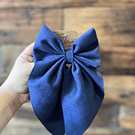 Lazo coquette variedad de colores traba metalica