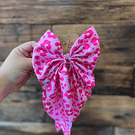 Lazo coquette variedad de colores traba metalica