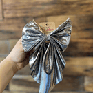 Lazo coquette variedad de colores traba metalica