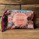 Estuche XL "Donde el alma sonria, ahi es" sublimado con strass