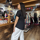 Polera Frida Khalo negro manga corta