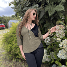 Polera Gloria velvet negro destellos dorados