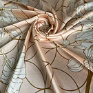 Pañuelo seda 70*70 cms rosado claro floral manzano