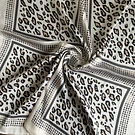 Pañuelo seda 70*70 cms mosaico crudo animal print