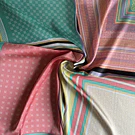 Pañuelo seda 70*70 cms mosaico bordes calipso