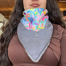 Bandana cony chiporro con dijes variedad de colores