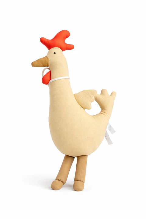 Peluche de Apego Bemor – Compañero de Sueño Gallina