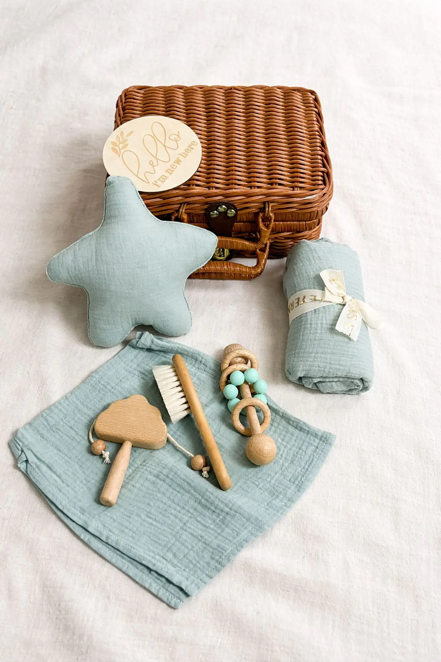 Maleta Regalo Bebé Bemor – Edición Premium Azul  1