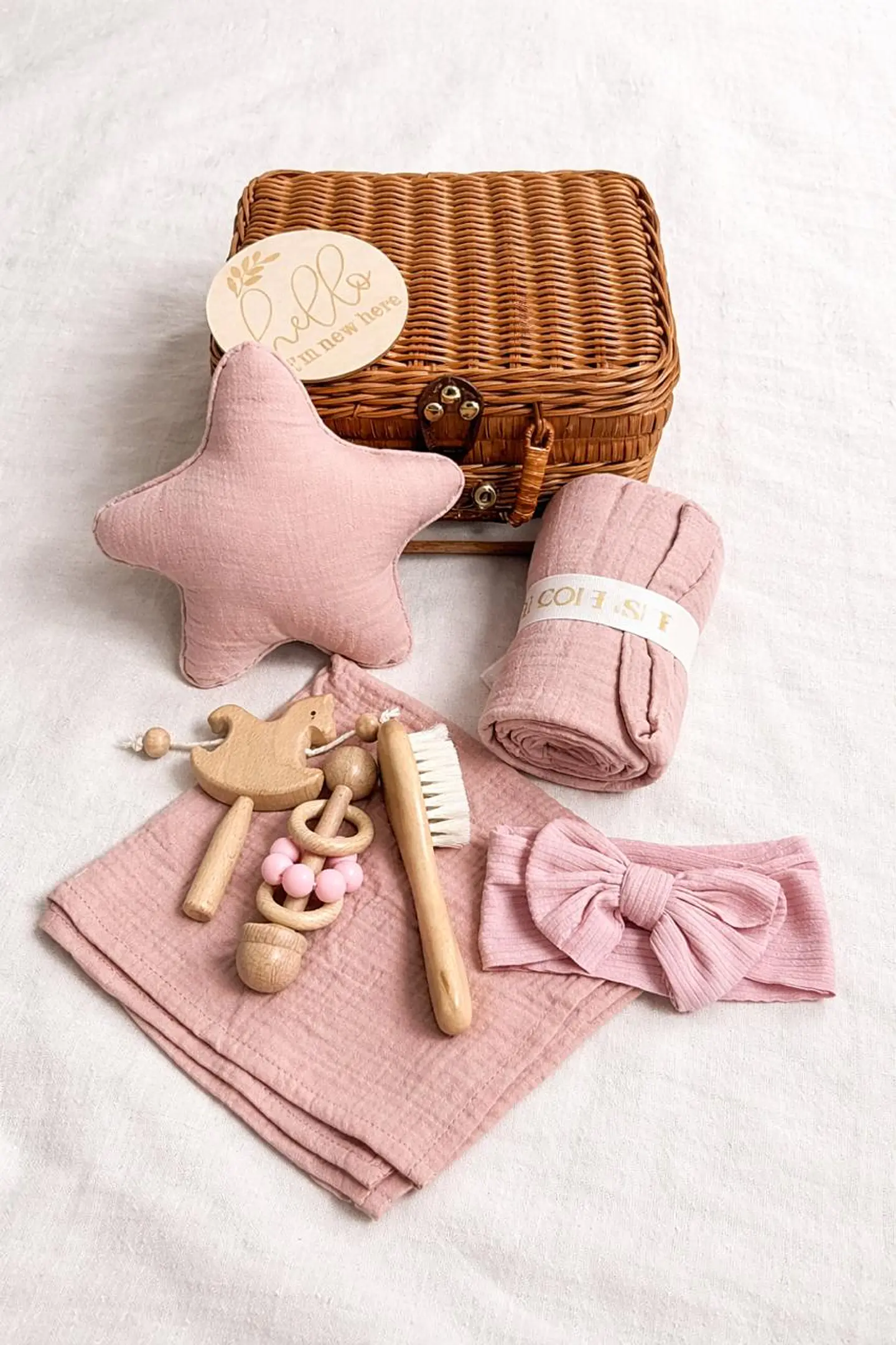 Maleta Regalo Bebé Bemor – Edición Premium Rosa 1