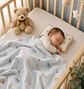 Almohada Ergonómica Bebé Bemor – Lino & Algodón | Antivuelco y Descanso Seguro - Miniatura 2