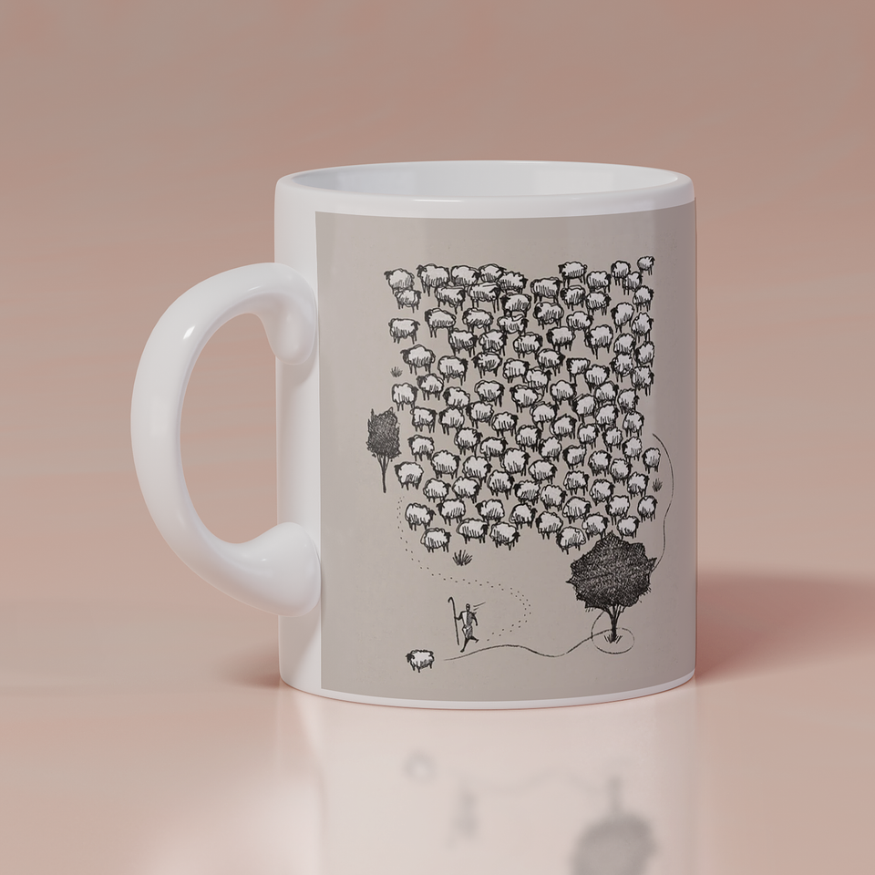 Tazón - 100 ovejas 1