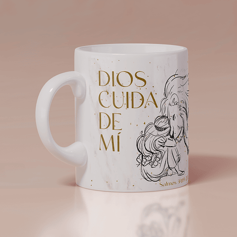 Tazón - Dios cuida de mí
