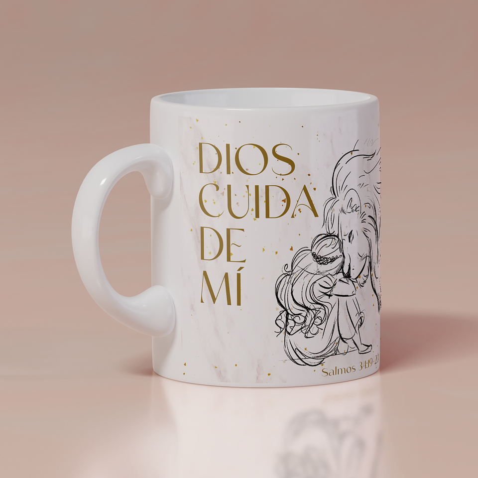 Tazón - Dios cuida de mí 1