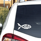 Sticker Vehicular - Jesús Pez 2 - Miniatura 1