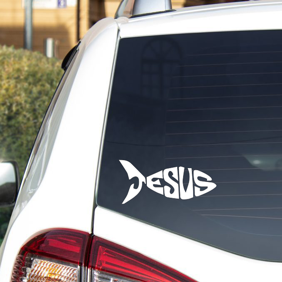 Sticker Vehicular - Jesús Pez 2 1
