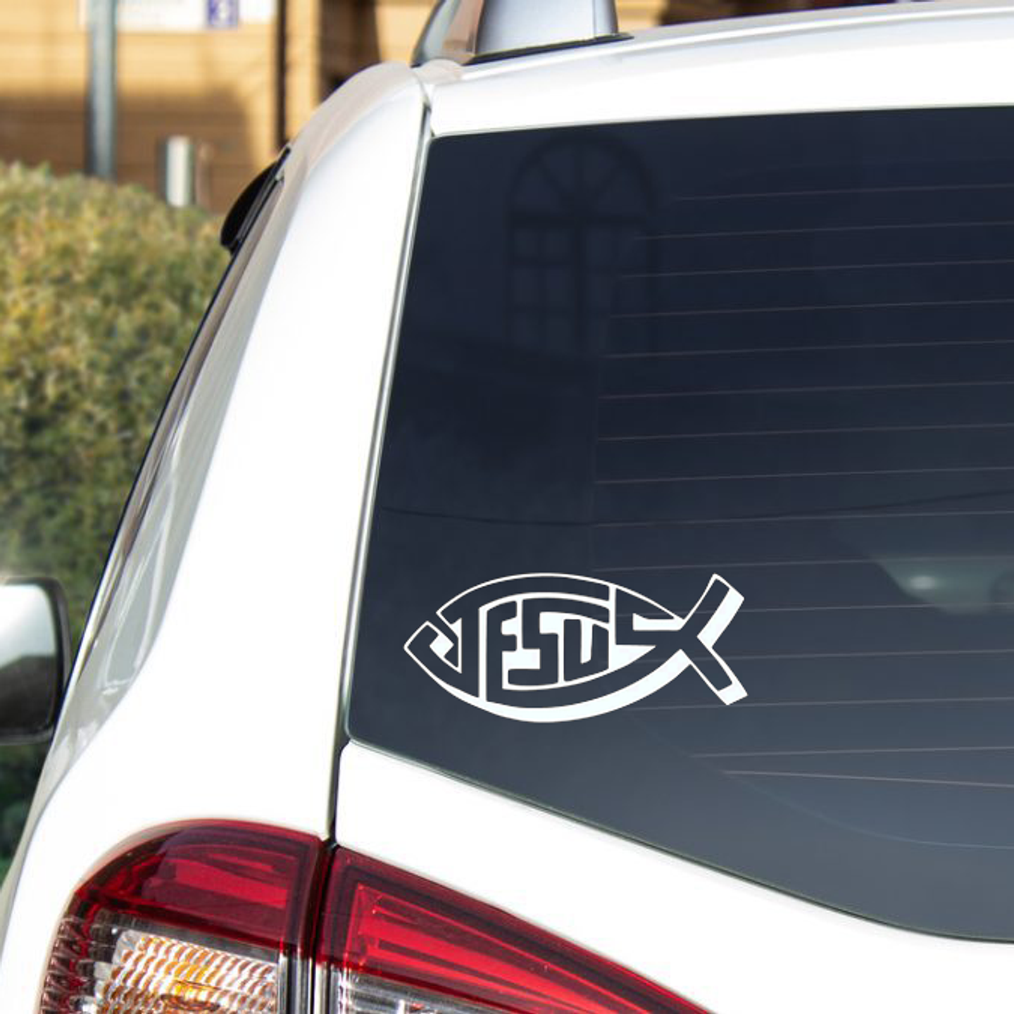 Sticker Vehicular - Jesús Pez  1