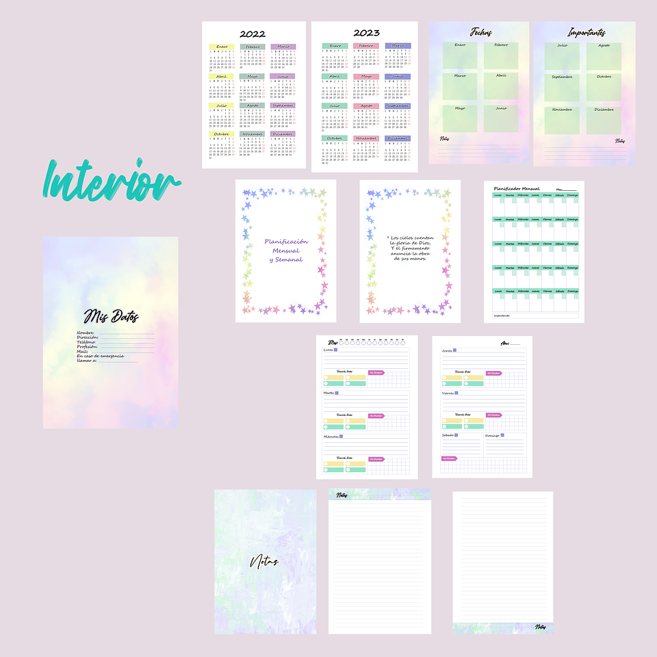 Agenda Los cielos cuentan tu Gloria 3