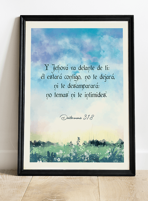 Cuadro - Deuteronomio 31:8