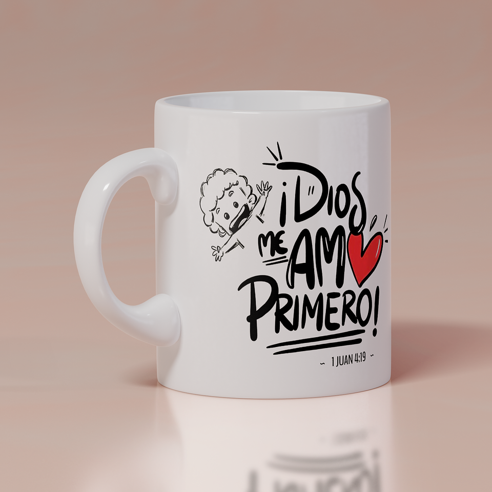 Tazón - Dios me amó primero 1