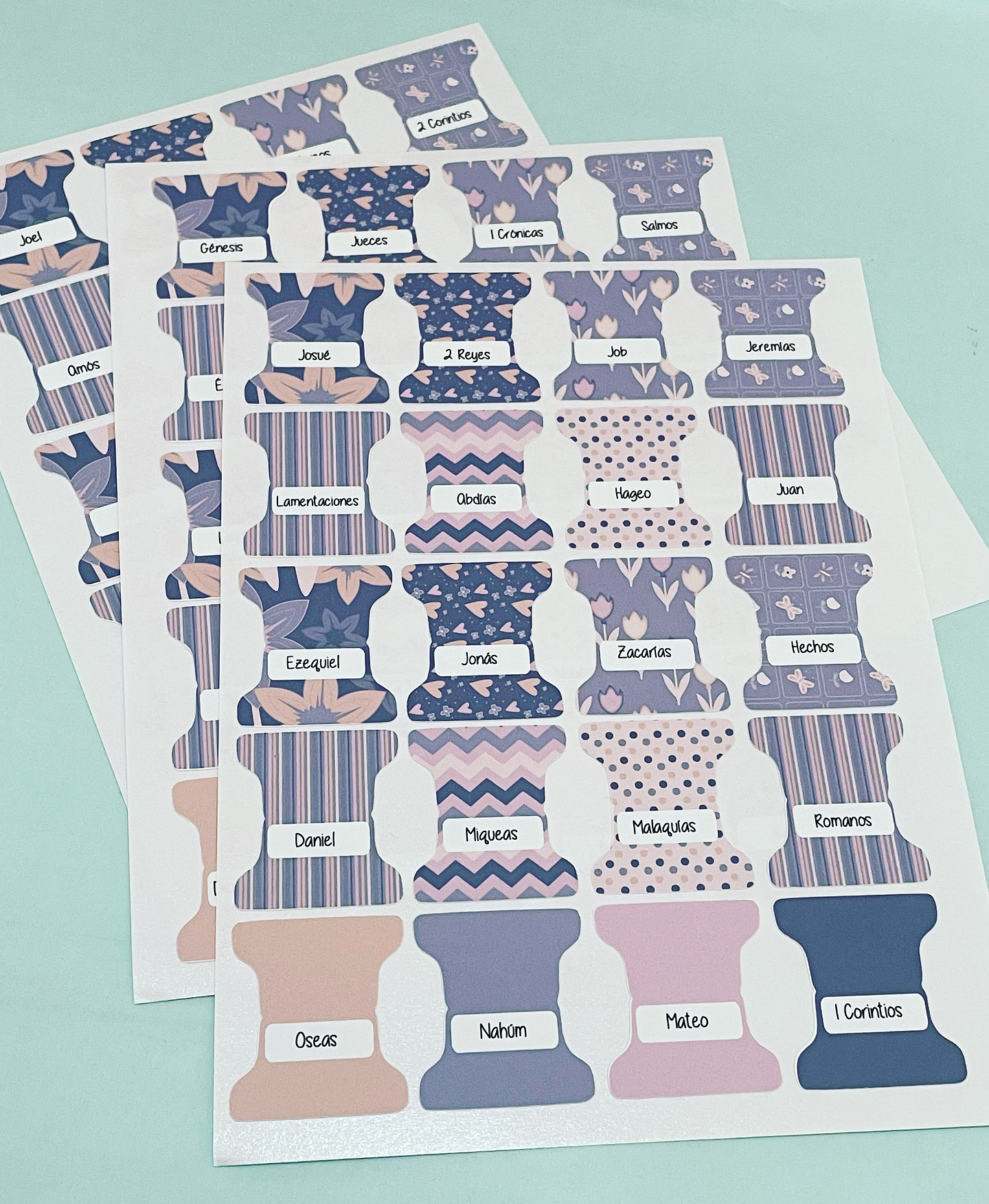 Separadores Bíblicos Floral 1