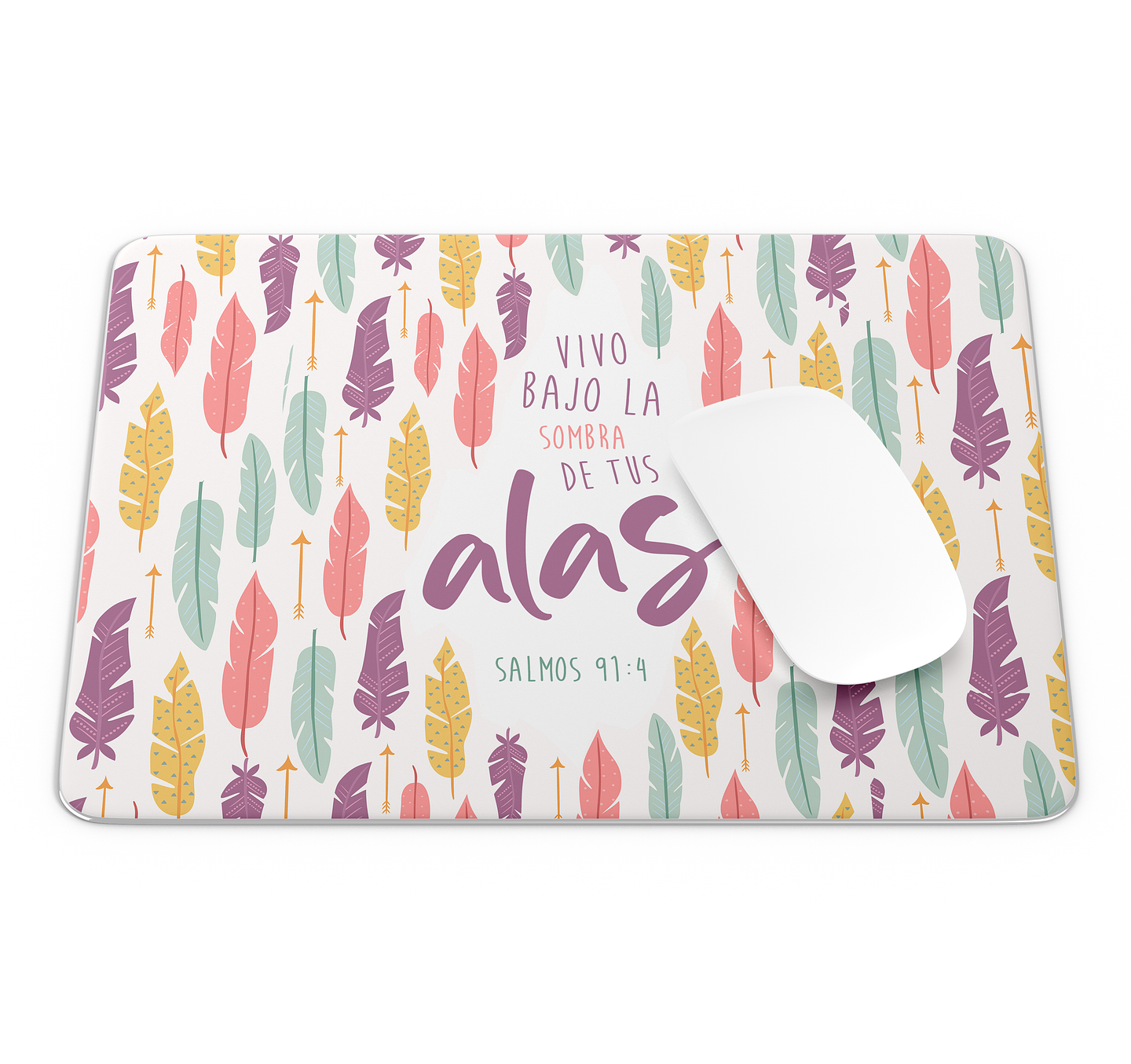 Mouse Pad Vivo bajo la sombra de tus alas 1