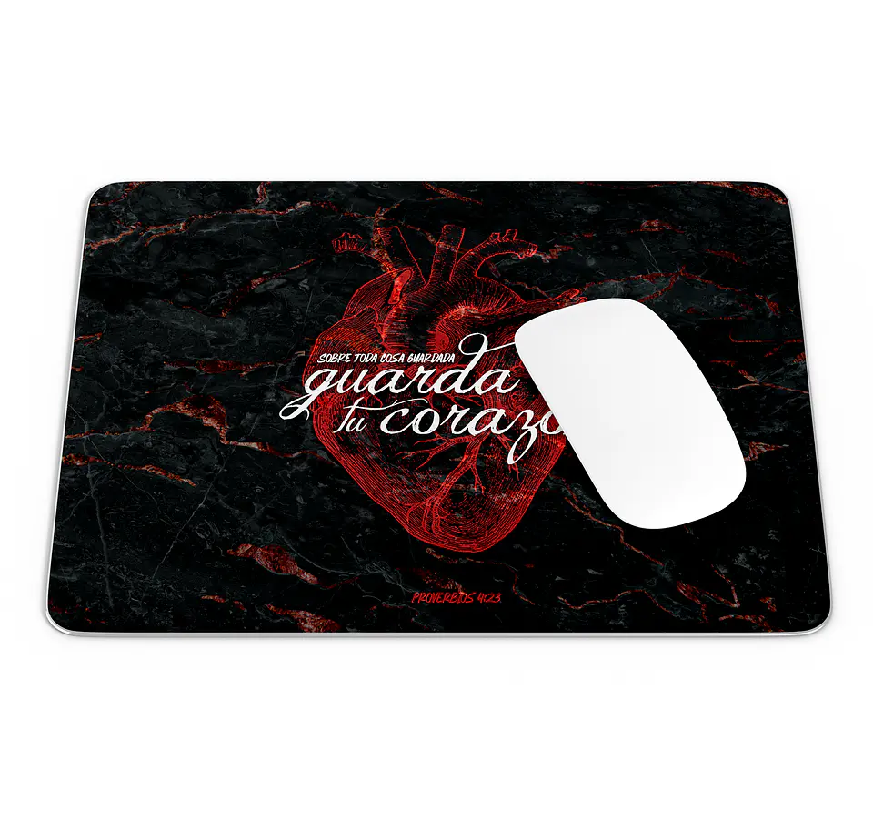 Mouse Pad Guarda tu corazón 1