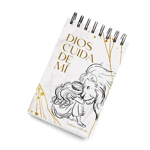 Croquera Dios cuida de mí