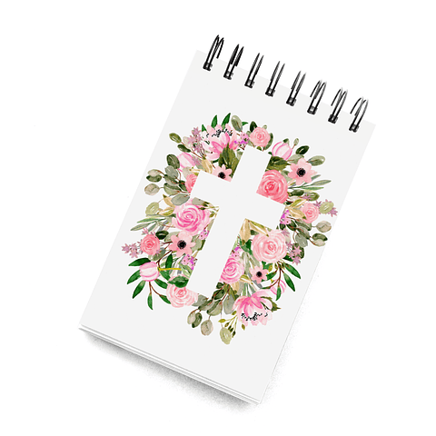 Croquera Cruz flores 1