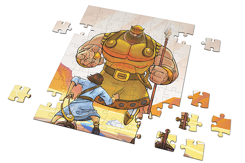 Puzzle David y Goliat