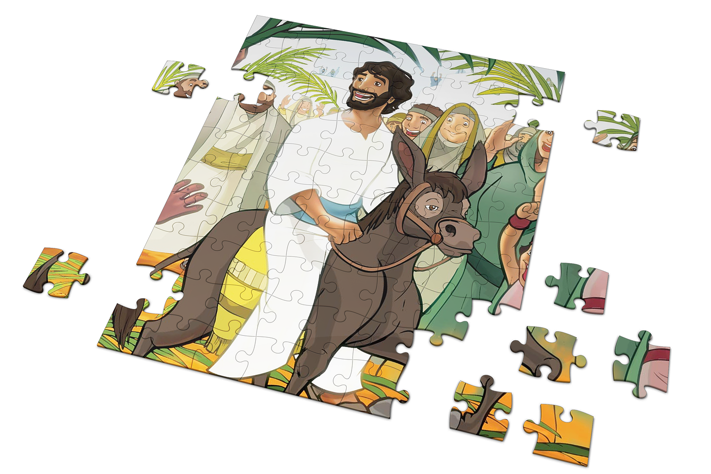Puzzle Jesús Entra a Jerusalem 1