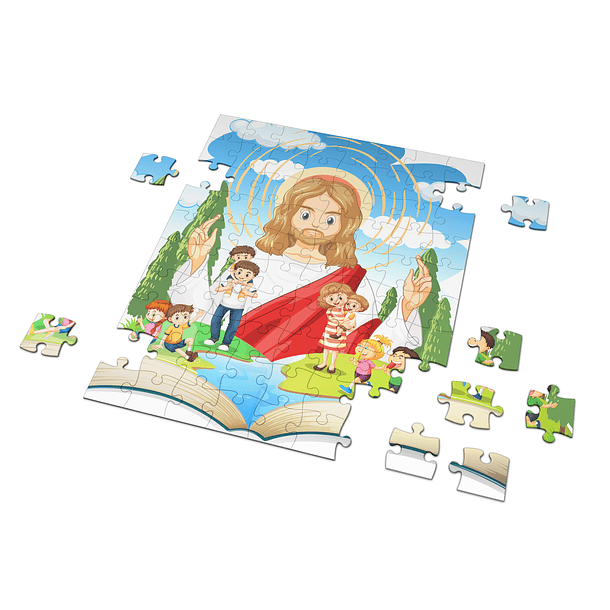 Puzzle Jesús y la Familia 