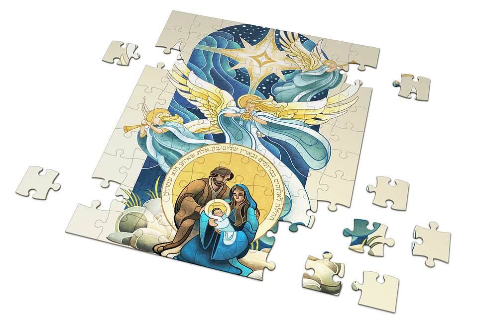 Puzzle Nacimiento de Jesús 1