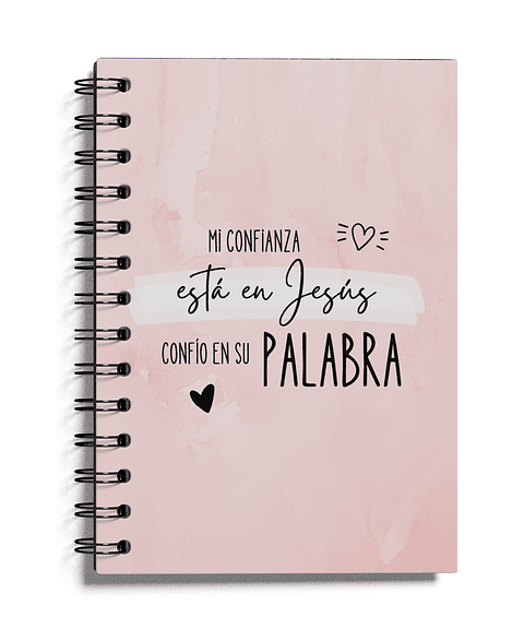 Cuaderno Mi confianza