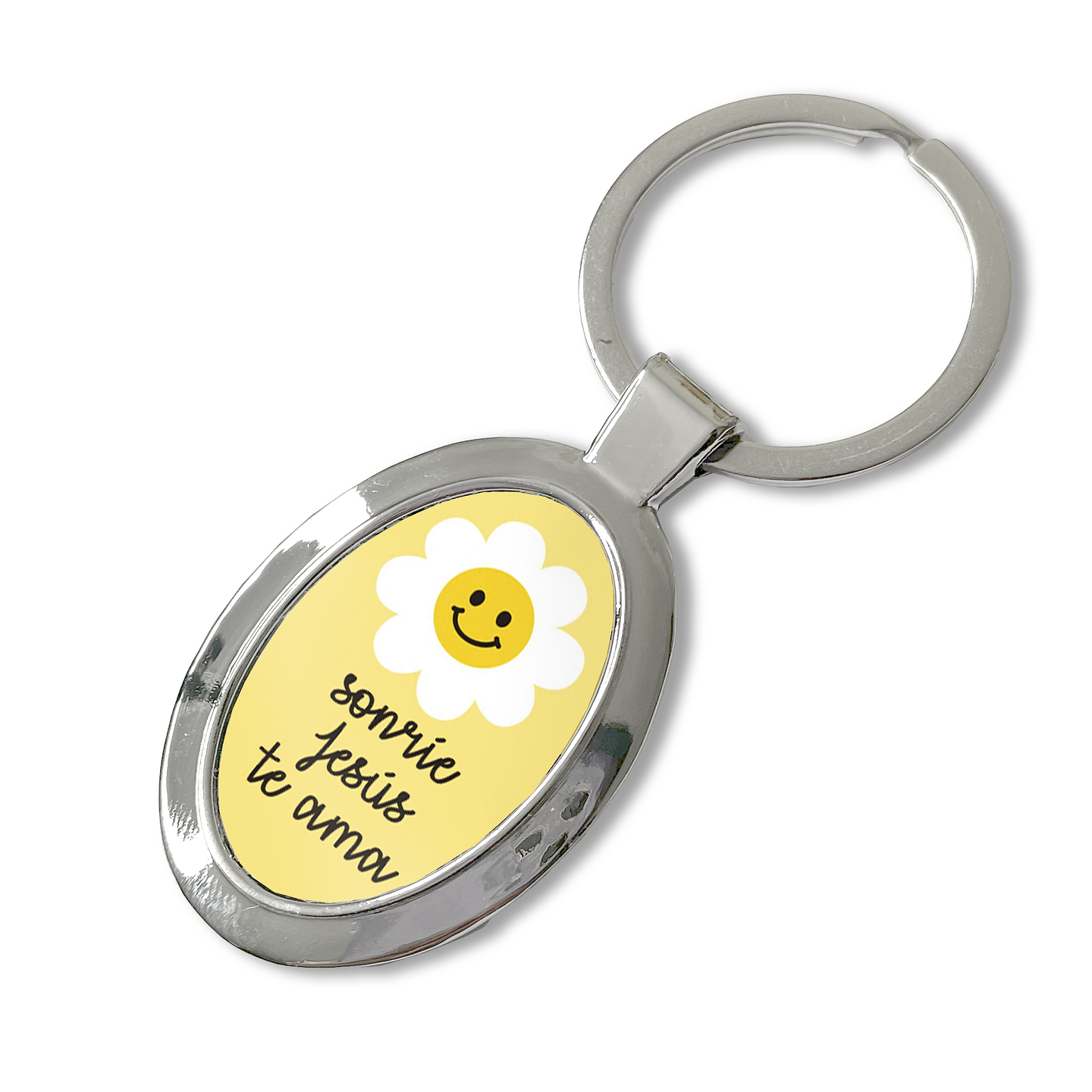 Llavero Sonríe Jesús te ama 1