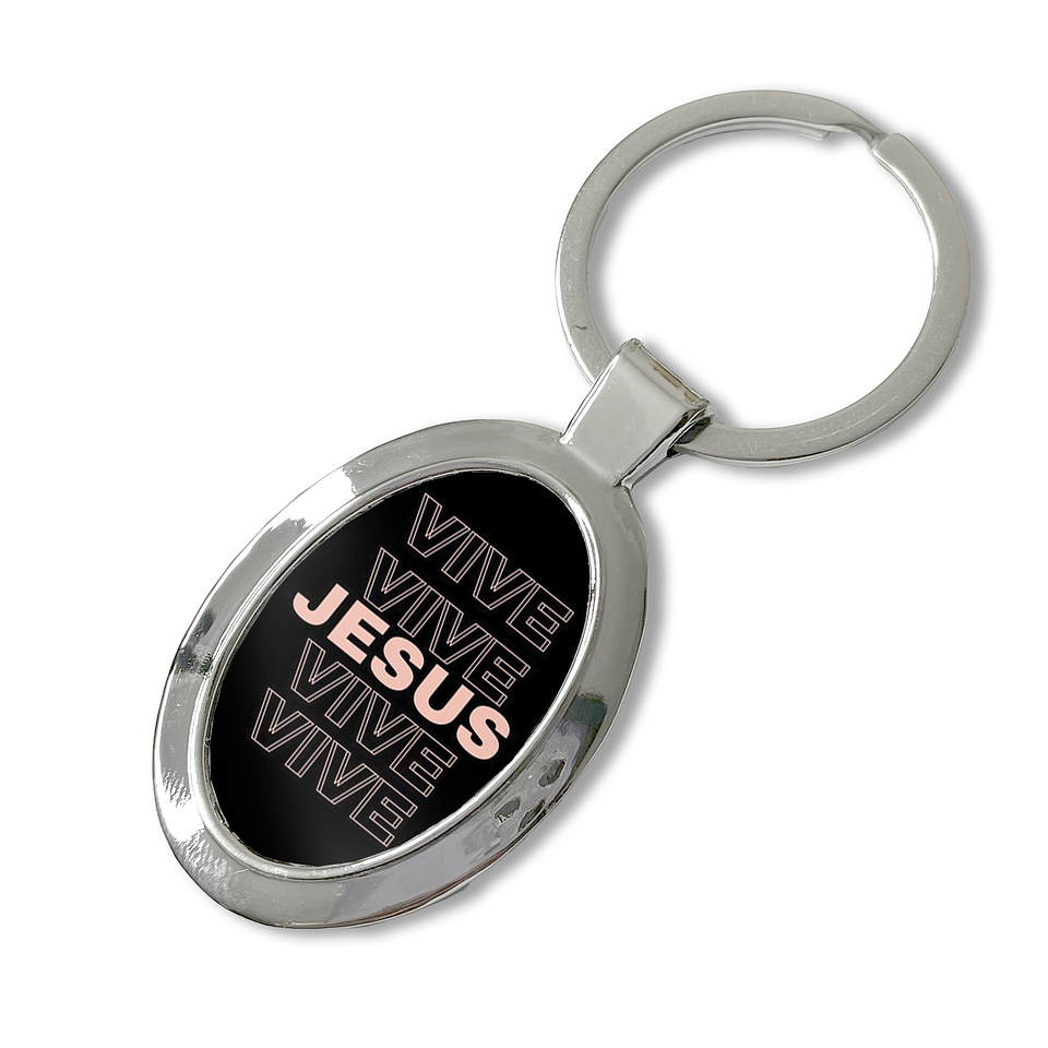 Llavero Jesús vive 1