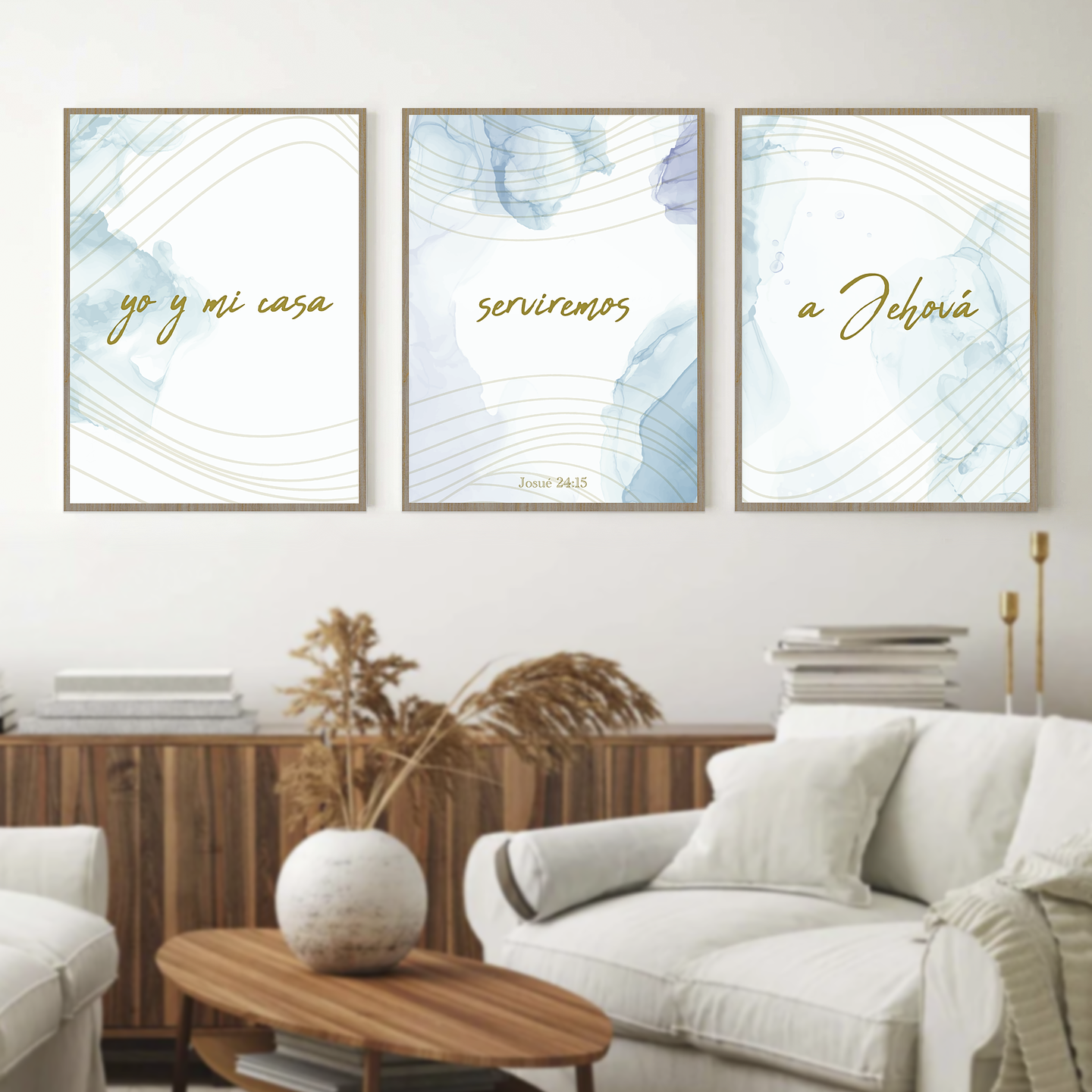 Set 3 cuadros - Yo y mi Casa 1