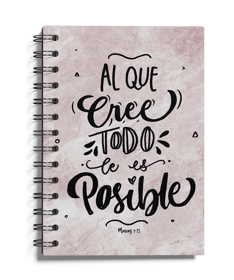 Cuaderno Al que cree 1