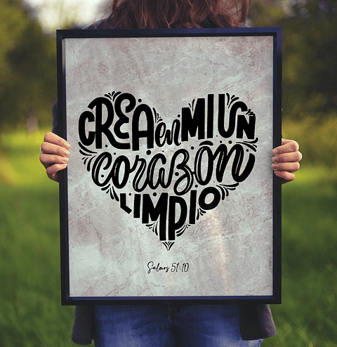 Cuadro - Crea en mí