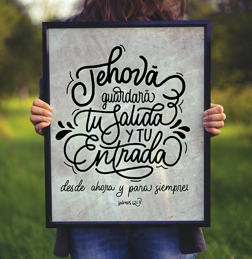 Cuadro - Salmos 121:8 1