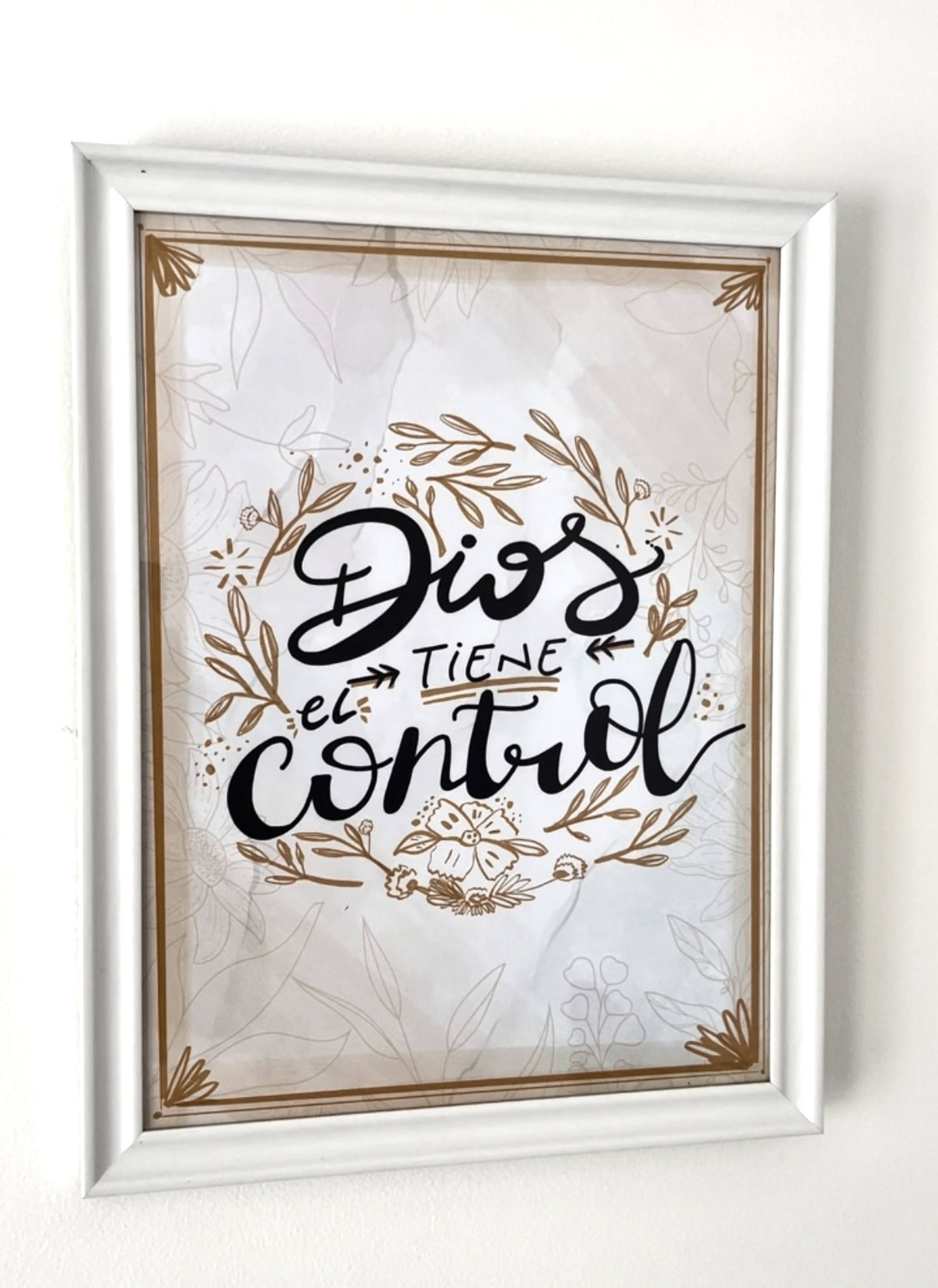 Cuadro - Dios tiene el control 1