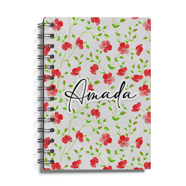 Cuaderno Amada Flores Rojas 