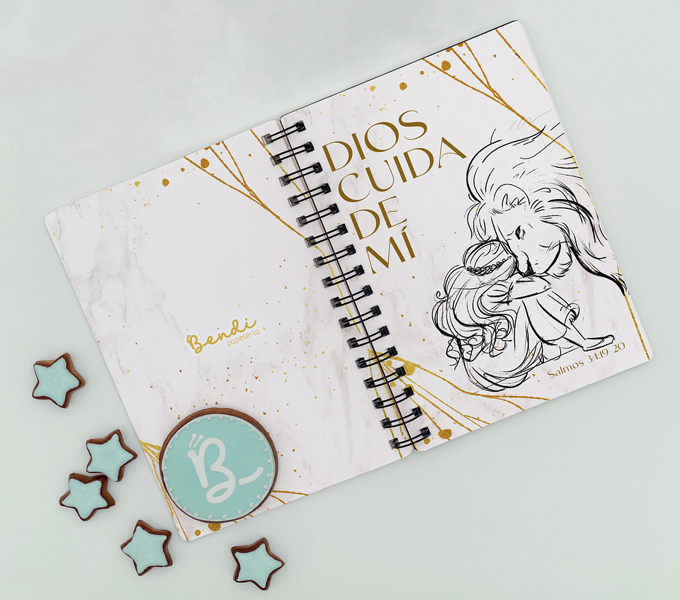 Agenda Dios Cuida de mí (con opción foil) 2