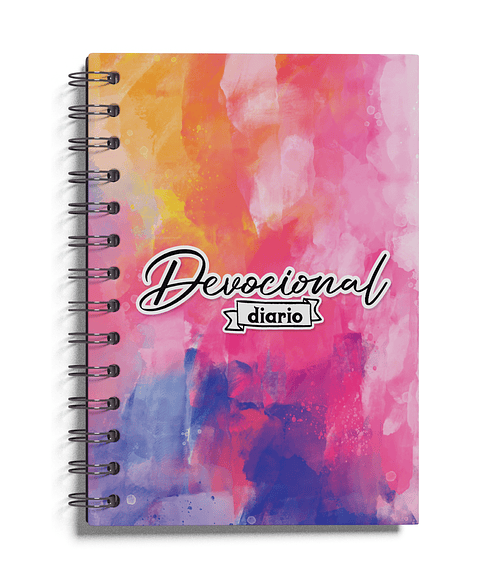 Cuaderno Devocional Colores 