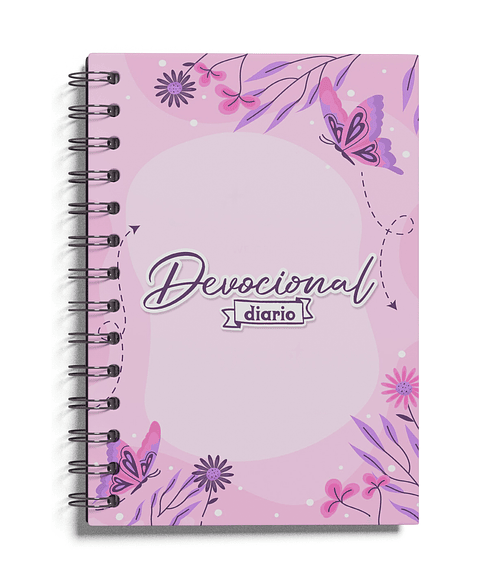 Cuaderno Devocional Mariposa