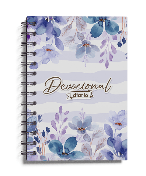 Cuaderno Devocional con Foil Rose Gold