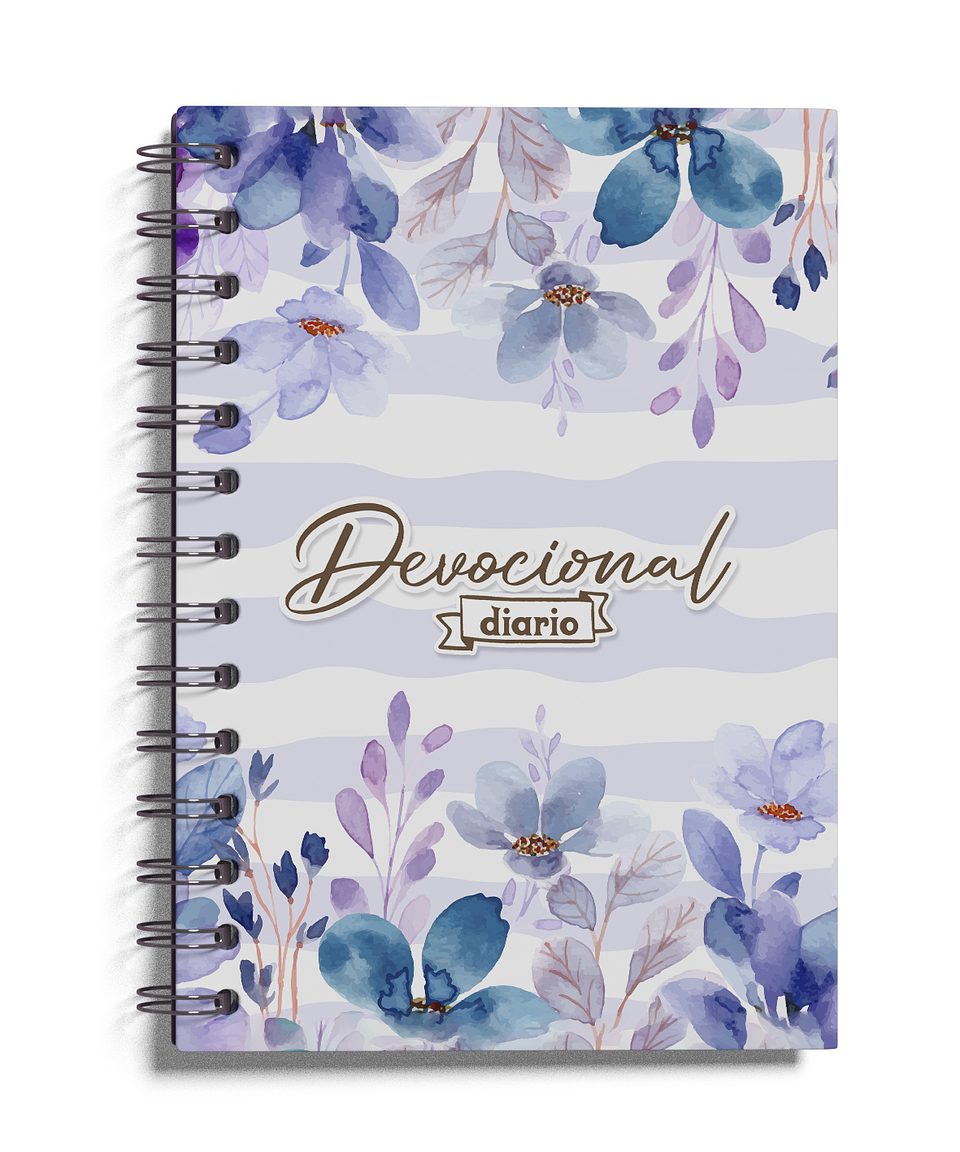 Cuaderno Devocional con Foil Rose Gold 1