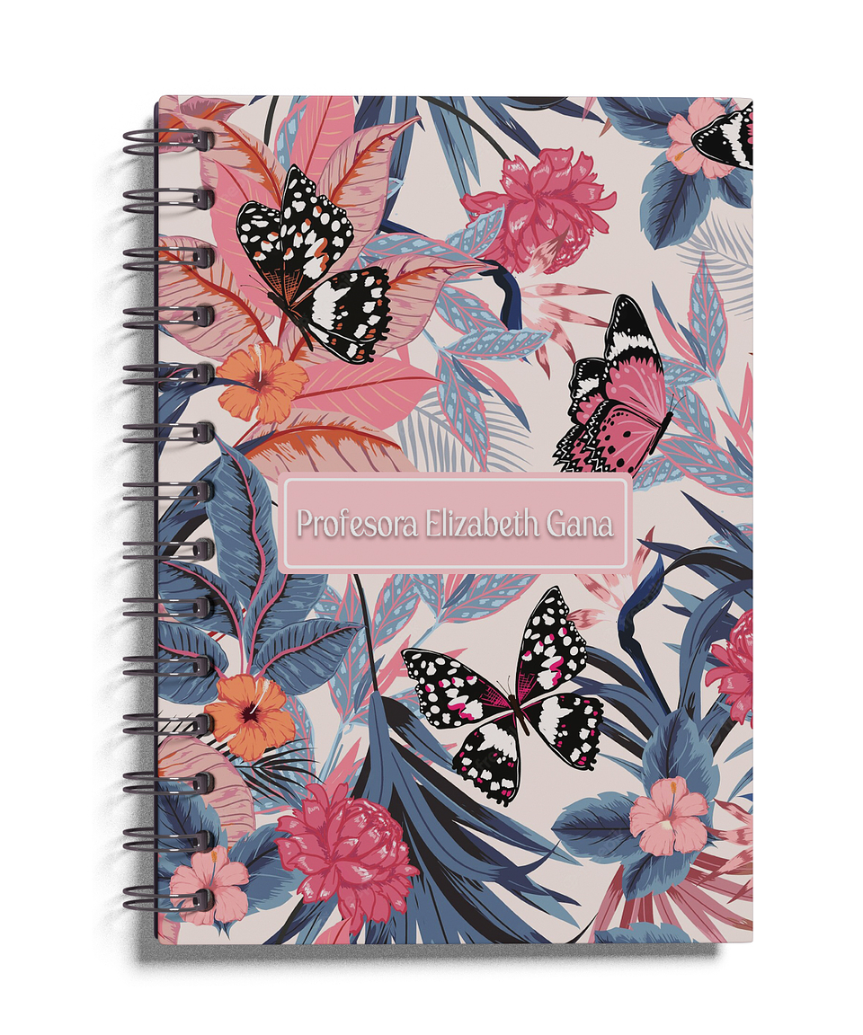 Agenda Docente Mariposas 1