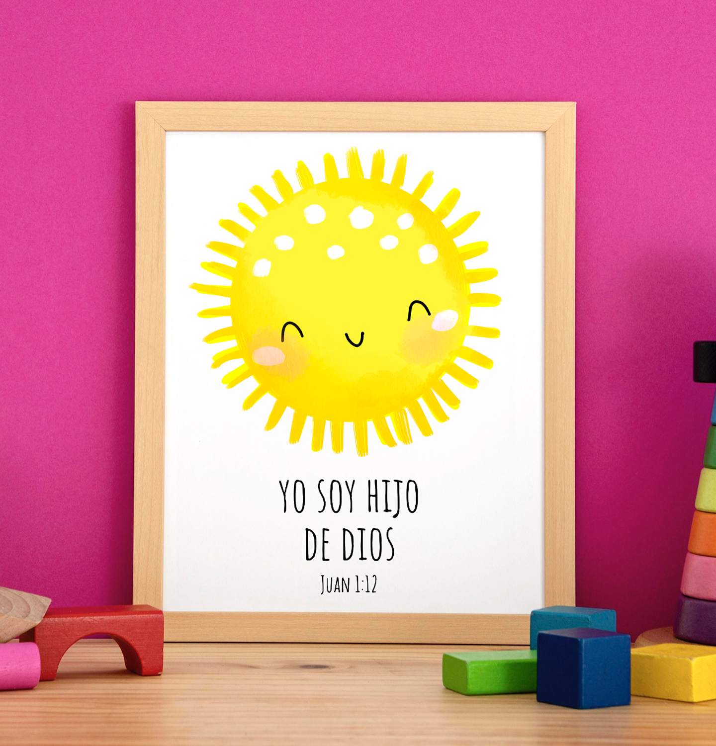 Cuadro infantil Hijo De Dios 1