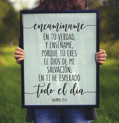 Cuadro - Encamíname 