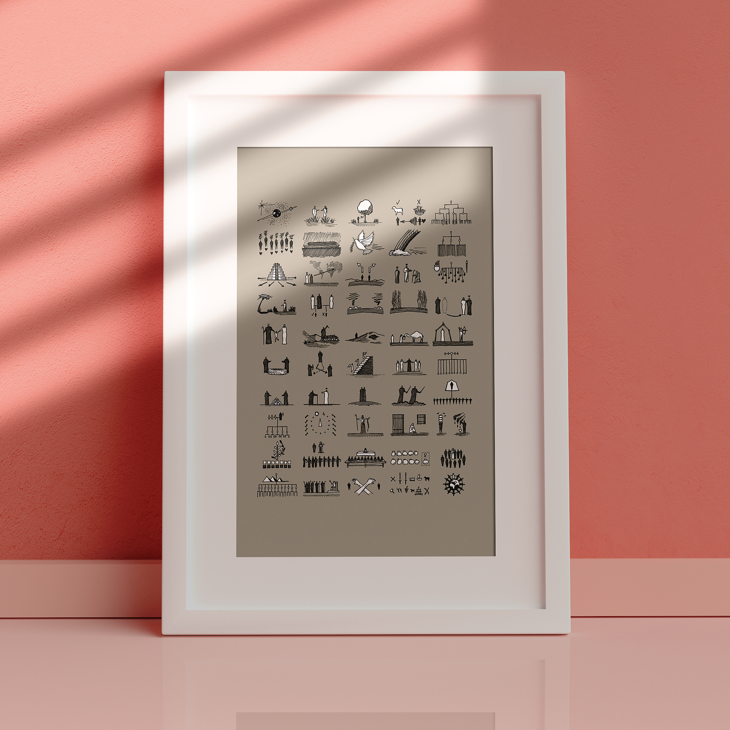 Cuadro Ilustraciones Bíblicas  7